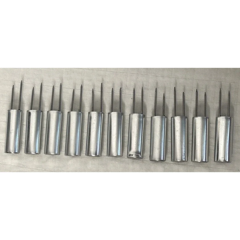 Vintage Silver Corn and the Cobb Tine Appetizer Pick Cater Luxury lot of 11